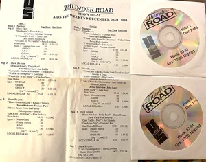 12/20/03 THUNDER ROAD CHRISTMAS SPECIAL & INTERVIEWS: WILLIE NELSON, JOE DIFFIE - Picture 1 of 1