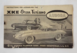 Aurora 1963 Instructions For Assembling XKE Gran Turismo - Picture 1 of 3