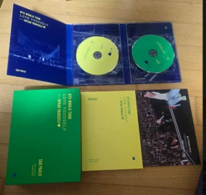 BTS WORLD TOUR LOVE YOURSELF SPEAK YOURSELF SAO PAULO DVD+RM Bookmark Set - Picture 1 of 7