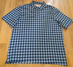 Camisa de golf de manga corta Johnston & Murphy XC4 para hombre con 3 botones talla M - Imagen 1 de 5