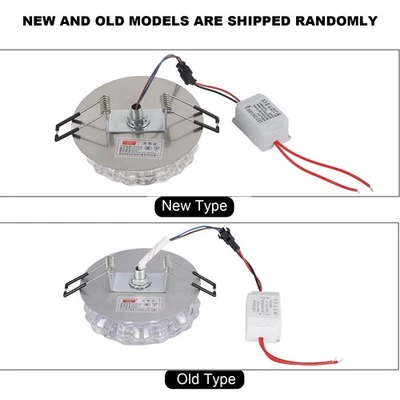 3W LED Ceiling Recessed Downlight Lighting Fixture Lamp Spot Light Home⊹ - Image 1 of 4