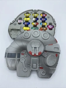 Star Wars Millenium Falcon Mighty Beanz Case & 35 Beanz - Picture 1 of 8