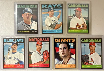 2013 Topps Heritage Black Border Lot of 7 - Image 1 of 2