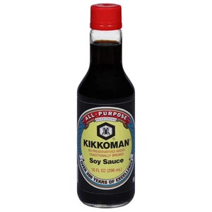 Kikkoman Sojasauce Allzweckgewürz 10 flüssige Unzen Glasflasche Ablaufdatum 09/2027 - Bild 1 von 1