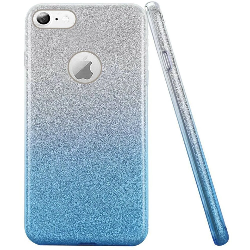 "Light Blue GSA Gradient Glitter Candy Case for iPhone 6/6s (4.7”)" - Image 1 of 1