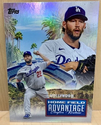 2024 Topps Series 1 Home Field Advantage Clayton Kershaw #HFA-2 Dodgers - Image 1 of 2