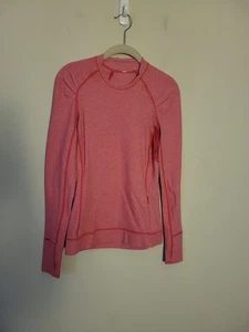 Lululemon Think Fast manica lunga in succo di erica boom taglia 4 - Foto 1 di 8