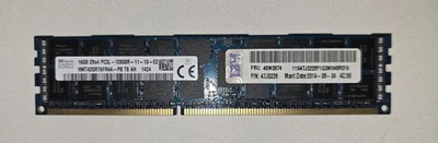 IBM 46W0672 16GB DDR3 PC3L-12800 1.35V 2RX4 Memory DIMM - FRU 46W0674 47J0226 - Image 1 of 3