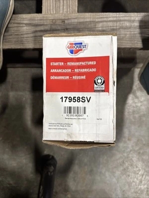 Arranque nuevo CarQuest 17958SV para Acura ILX 2013-2015, Honda Civic y Honda HR-V Foto 1 de 2