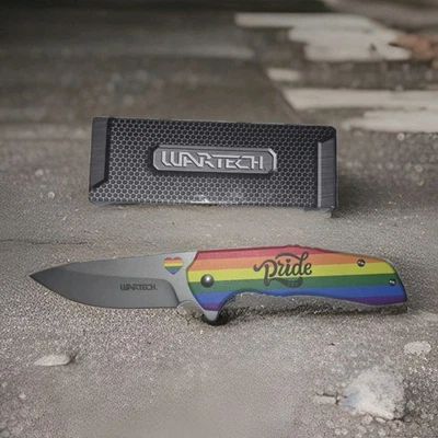 New In Box WarTech Pride Pocket Knife - Image 1 of 3