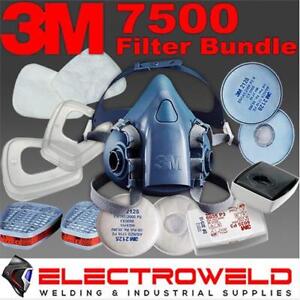 3M Spraying Asbestos Paint Gas Kit Respirator Cartridges Filters A1 P2 6035 2128