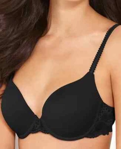 Sujetador Wacoal French Garden Contour Bra 85340 Negro 32DDD ¡NUEVO CON ETIQUETAS! - Imagen 1 de 5