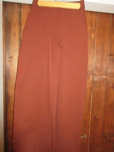 INC International Concept Women's Rust Gaucho Wide Leg Pull On Pants Small - Picture 1 of 3