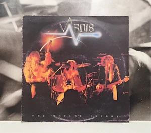VARDIS - THE WORLD'S INSANE LP VG-/VG+ 1981 ITALY LOGO GOL 1026 - Picture 1 of 2