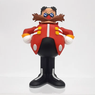 Figura de acción de vinilo Sonic the Hedgehog Dr Eggman Sega estatua juguete Vinimates 2019 Foto 1 de 4