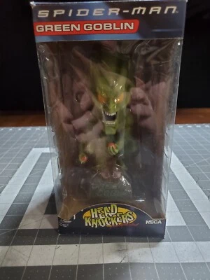 Figura de Golpeadores Cabeza Duende Verde Película Spider-Man Foto 1 de 4