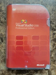 NEW SEALED Microsoft Visual Studio 2008 Professional SQL Dev 2005 Full Version - Photo 1/3