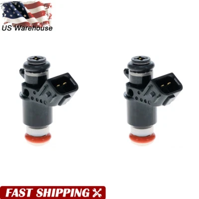 Set of 2 Fuel Injectors for Honda Goldwing 1800 GL1800 2001-2017 16450-MCA-013 Foto 1 de 4