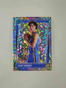 2021-22 Donruss Optic Fast Break #152 Josh Giddey Rated Rookie Rc Disco Thunder - Picture 1 of 2