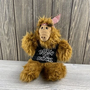 Vintage ALF Born To Rock Hand Puppet Plush ALF Plush 1988 Kids Toys - Picture 1 of 13