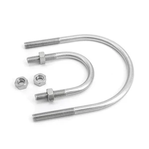316 SS U-Shaped Screw/U-Shaped Pipe Clamp/Fixed Clip Horseback Riding Clip - Picture 1 of 70