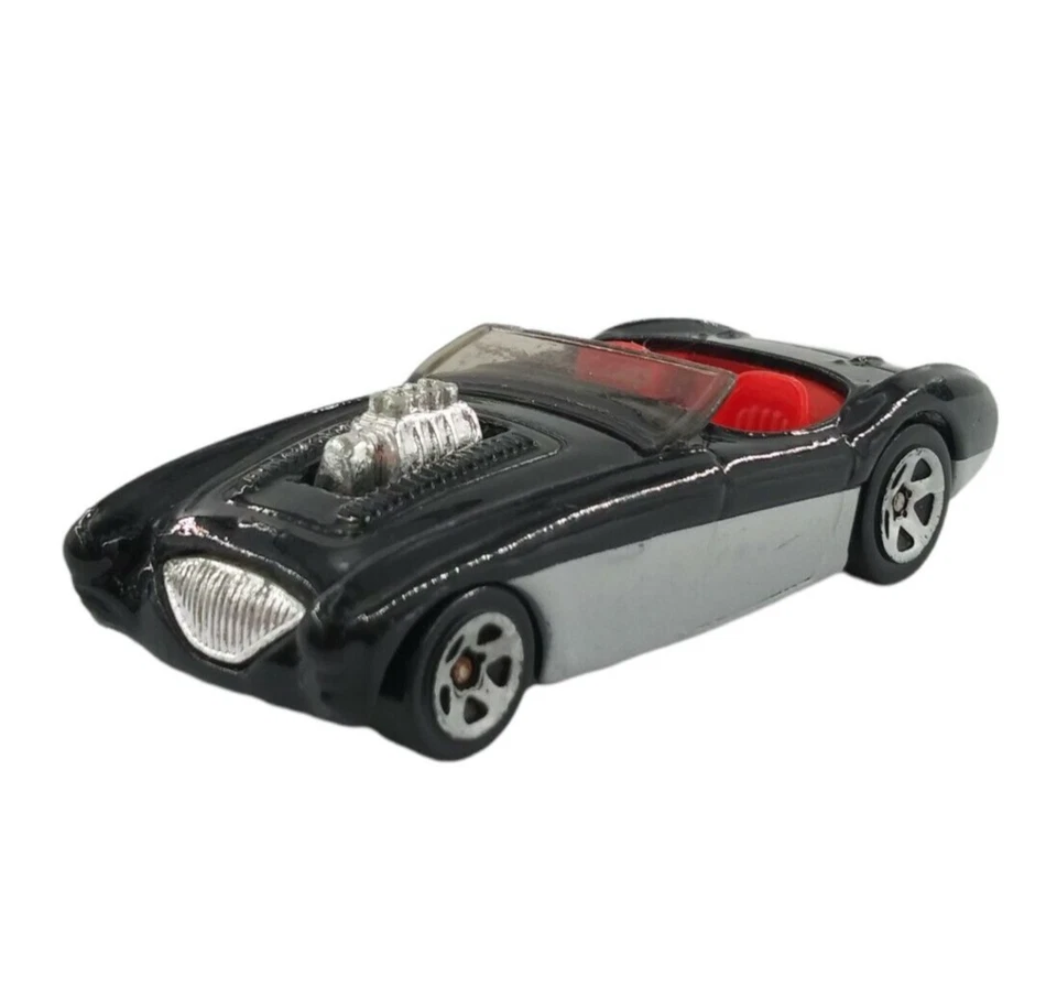 Hot Wheels 2000 First Editions Austin-Healey Black 1:64 Diecast Car - Image 1 of 4