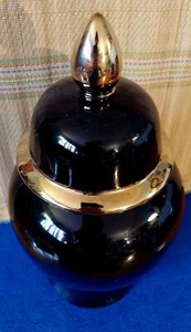 Nana Buruku Nanu Sopera Tinaja große schwarze Porzellanurne Orisha Babalu Arara - Bild 1 von 9