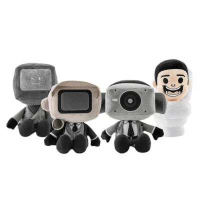 NEW Skibidi Toilet Mystery Plush Doll Toilet Man Monitor Man Plush Doll Pre-sale - Image 1 of 4