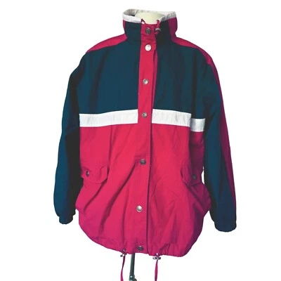 Chaqueta De Colección Mulberry Street Adulto L Color Block Patriótica EE. UU. Colores Retro Foto 1 de 4