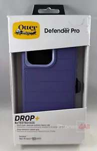 Otterbox Defender Pro Rugged Series Apple iPhone 15 Pro Max Purple Case - Picture 1 of 4