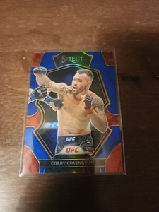 Colby Covington 2023 Panini Select UFC  Premier Level #200 Blue Prizm 044/199