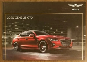2020 GENESIS G70 Brochure Catalog US 20 Hyundai 2.0T 3.3T Elite Sport M/T - Bild 1 von 1