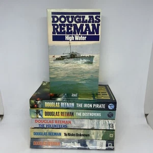 Douglas Reeman Book Bundle X6 Paperback High Water Iron Pirate Destroyers - Picture 1 of 8