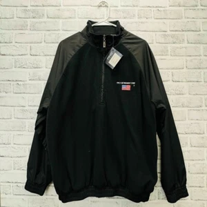 PING Collection YMCA Retirement Fund Full Zip Fleece Jacket Black Size Medium - Picture 1 of 12