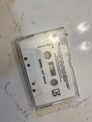 Vintage 1982 Queen Hot Space Cassette Tape Classic Rock Elektra E4-60128 - Image 1 of 2
