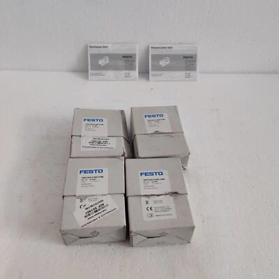FESTO SDE5-D10-0Q6E-PM8 DRUCKSENSOR PRESSURE SENSOR LOTT OFF 4 - Image 1 of 4