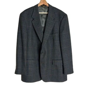 Vtg Brooks Brothers Madison Fit Speckled Herringbone Tweed blazer coat SZ 46reg - Picture 1 of 15