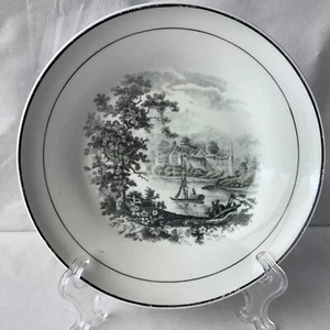 Ridgway Transferware Schale - Tintern Abbey - Muster 2/1810 19. Jahrhundert - Bild 1 von 7