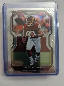 🏆 Lotto (2) Panini Prizm CHASE YOUNG RC #383 WASHINGTON COMMANDERS - Foto 1 di 4