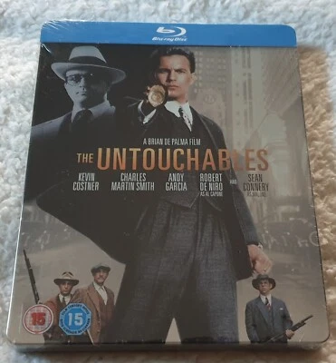 THE UNTOUCHABLES  (1987) Blu-ray Steelbook Play exclusive OOP RARE SOLD OUT NEW - Image 1 of 3