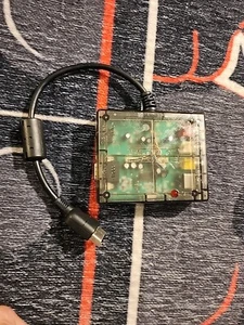 HAIS SEGA DREAMCAST DC VGA BOX BLACK CLEAR PLASTIC - Picture 1 of 17