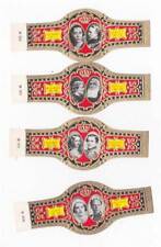 5 cigar bands Verellen Belgian Dynasty red
