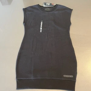 UNDER ARMOUR Unstoppable Knitted Dress Black 1324203 Women’s Sz M MSRP 80.00 - Foto 1 di 8