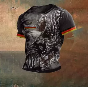 Deutschland T-Shirt mit Aufschrift Germany Trikot T-Shirt Gr. M - Bild 1 von 2