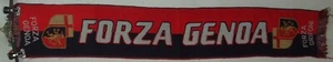 SCIARPA SCARF CALCIO BUFANDA SCHAL ULTRAS GENOA (542) - Foto 1 di 1