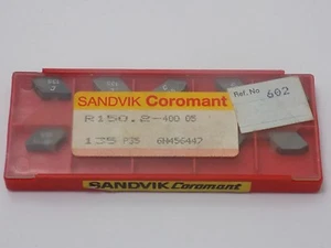 10x Sandvik Coromant R150.2 - 400 05 135 P35 Karbon-Einsätze - Bild 1 von 5