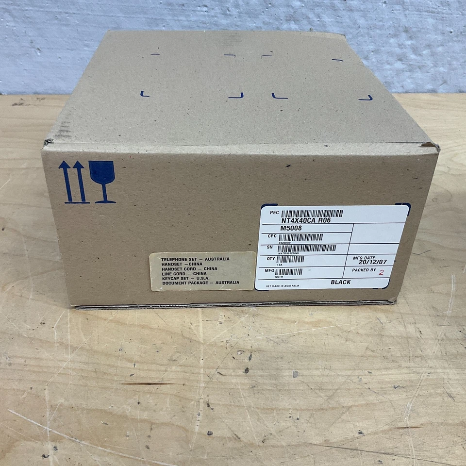 Nortel Aastra M5008 NT4X40 Meridian Business Phone Set, Digital Office Phone New - Image 1 of 4