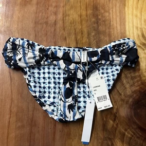 NEW Lucky Brand Women's Swim Bottom Bikini Bathing Suit Small Reversible Floral - Picture 1 of 4