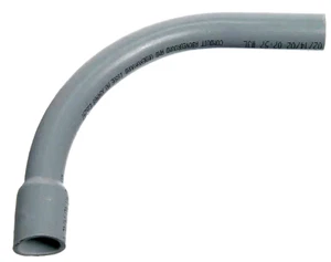 Carlon 3/4 in. 90-Degree Schedule 40 Standard Radius Belled End Elbow - Picture 1 of 3