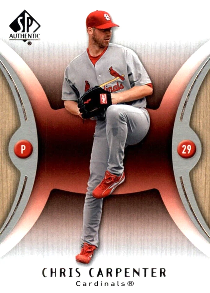 2007 SP Authentic #47 Chris Carpenter St. Louis Cardinals - Image 1 of 1